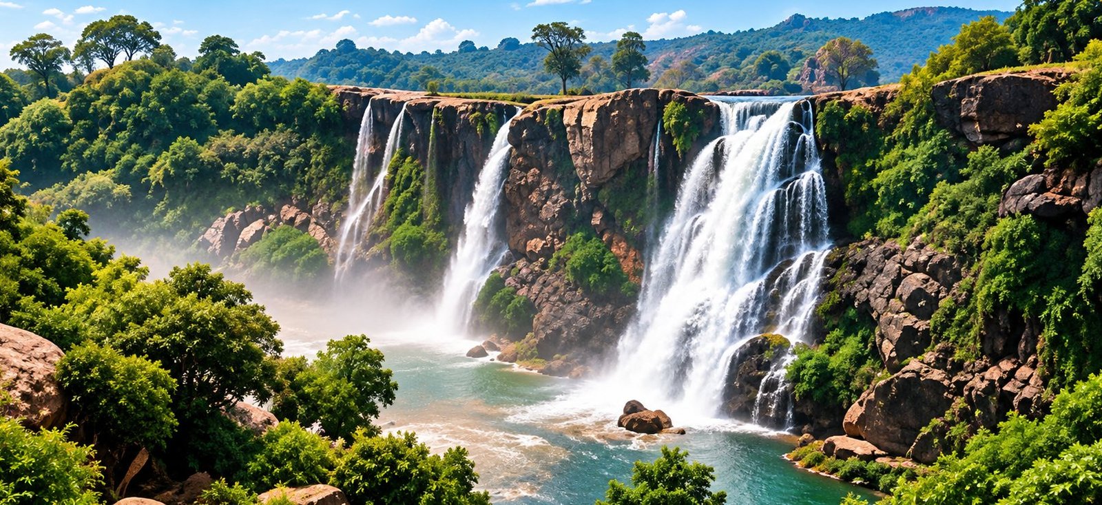 Etthipothala Waterfalls